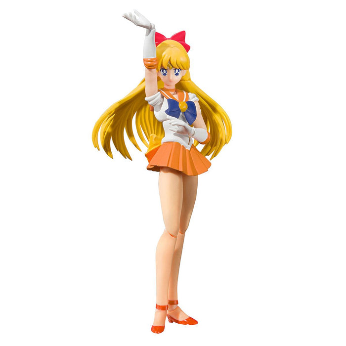 Bandai Tamashii Nations SH Figuarts: Pretty Guardian Sailor Moon - Sailor Venus Animation Color Figura De Accion