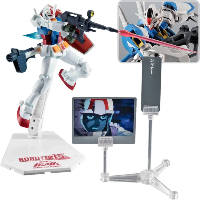 Bandai Tamashii Nations The Robot Spirits: Gundam The Witch from Mercury - RX 78 2 15 Aniversario Ver ANIME Figura De Accion