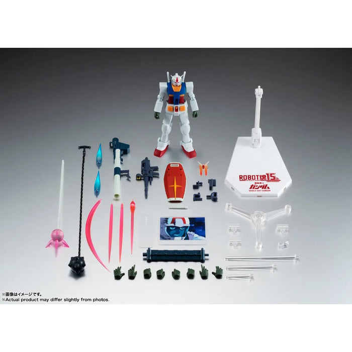 Bandai Tamashii Nations The Robot Spirits: Gundam The Witch from Mercury - RX 78 2 15 Aniversario Ver ANIME Figura De Accion