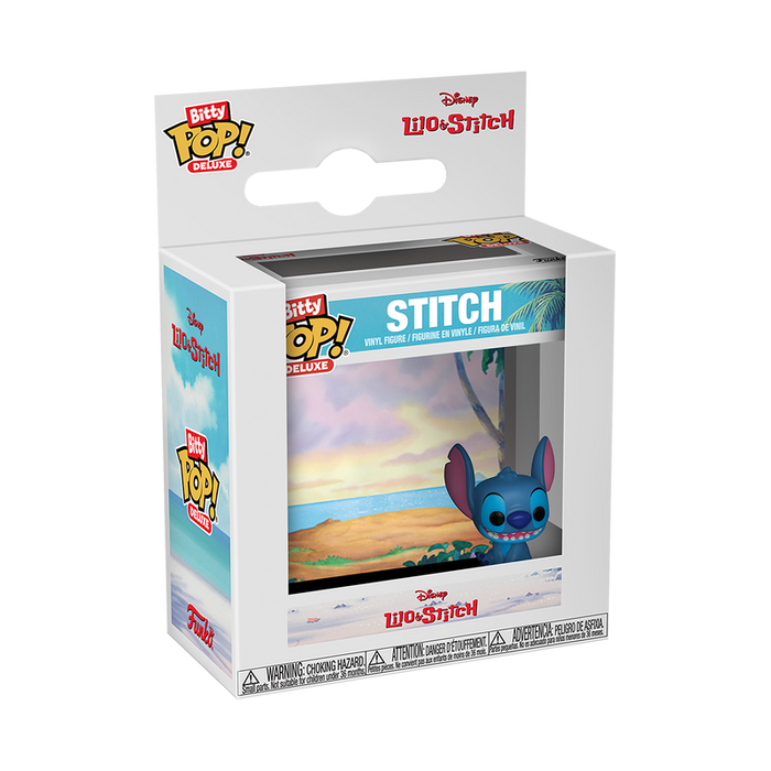 Funko Bitty Pop Deluxe: Disney Lilo y Stitch - Stitch en Playa