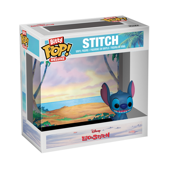 Funko Bitty Pop Deluxe: Disney Lilo y Stitch - Stitch en Playa