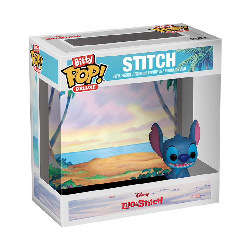 Funko Bitty Pop Deluxe: Disney Lilo y Stitch - Stitch en Playa