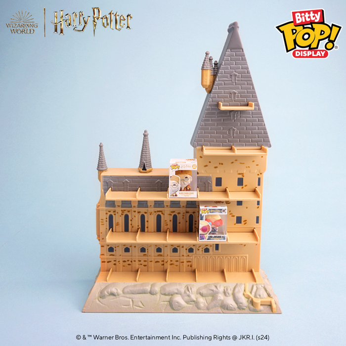 Funko Bitty Pop Display: Harry Potter - Castillo de Hogwarts Coleccionador