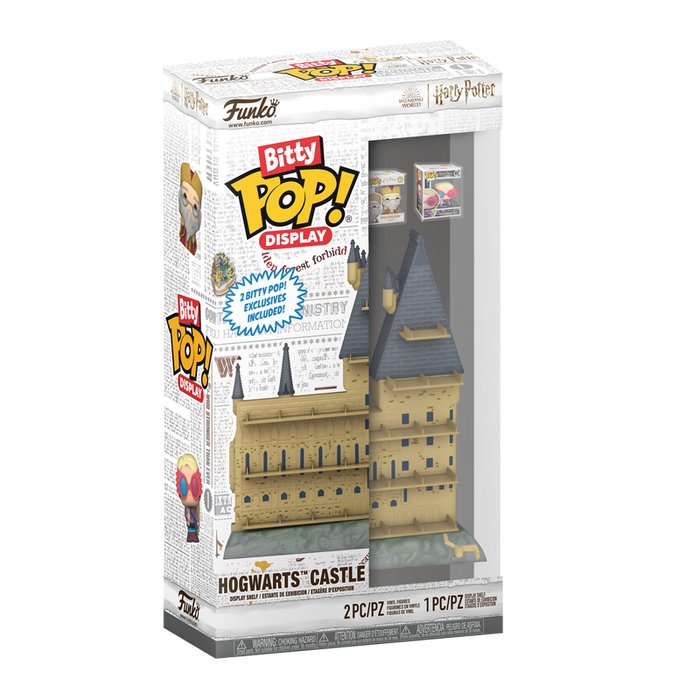 Funko Bitty Pop Display: Harry Potter - Castillo de Hogwarts Coleccionador