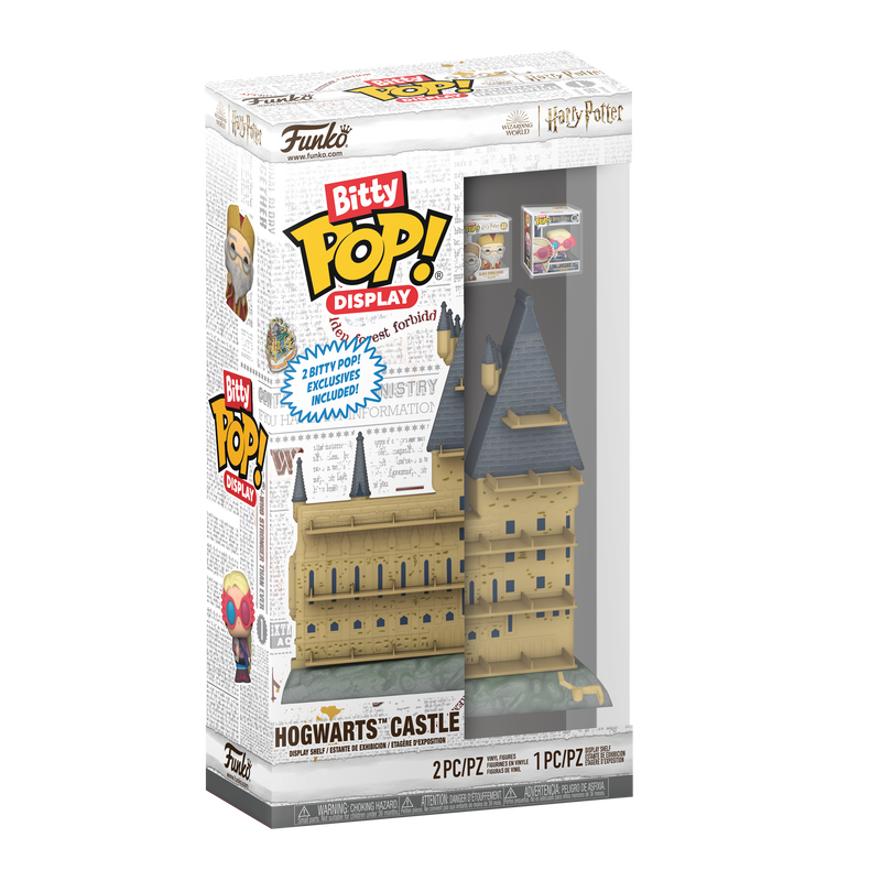 Funko Bitty Pop Display: Harry Potter - Castillo de Hogwarts Coleccionador