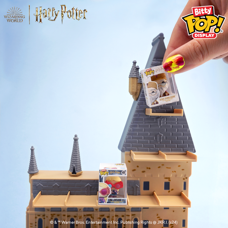 Funko Bitty Pop Display: Harry Potter - Castillo de Hogwarts Coleccionador