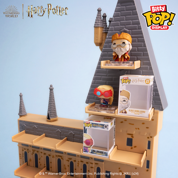 Funko Bitty Pop Display: Harry Potter - Castillo de Hogwarts Coleccionador