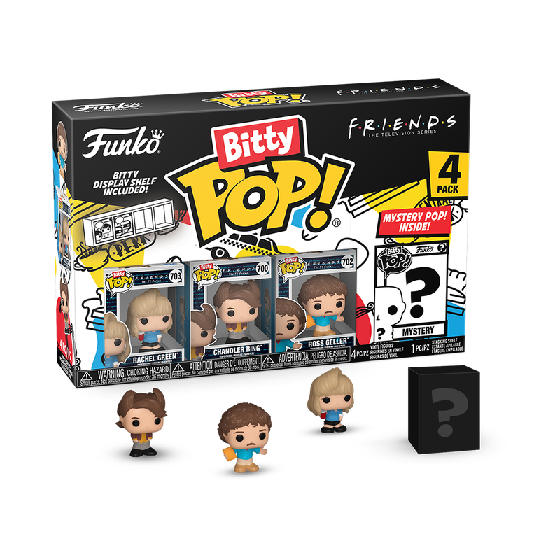 Funko Bitty Pop: Friends - 80s Rachel 4 Pack