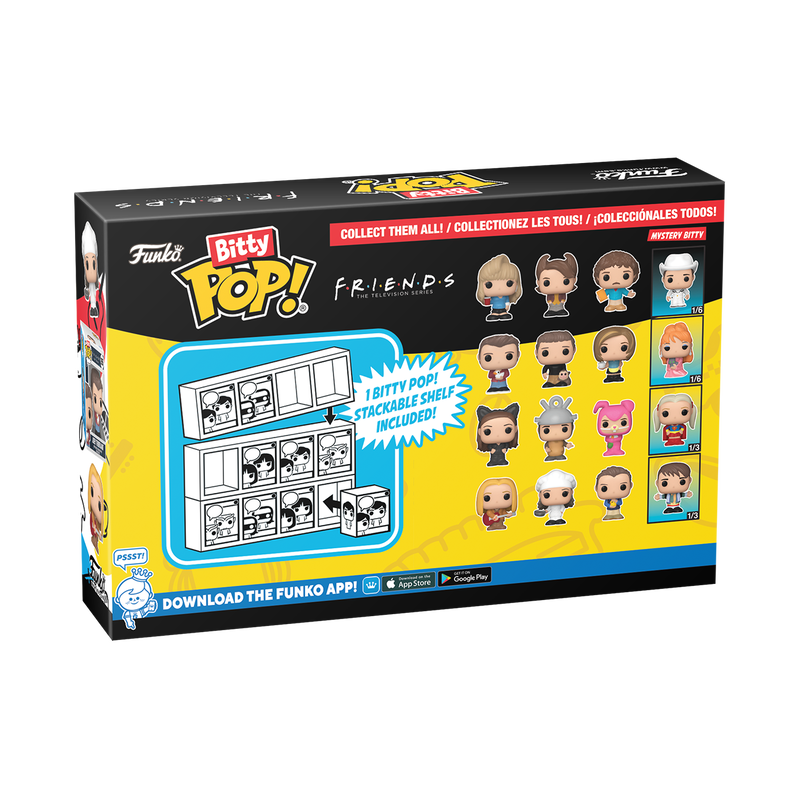 Funko Bitty Pop: Friends - 80s Rachel 4 Pack