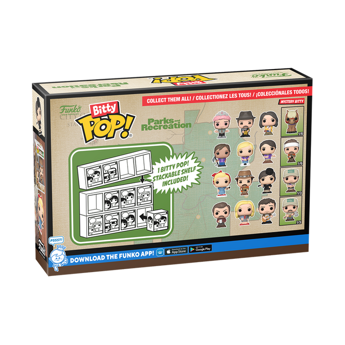 Funko Bitty Pop: Parks And Recreation - Andy 4 Pack