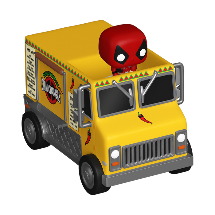 Funko Bitty Pop Ride: Marvel - Deadpool Con Carro De Chimichangas