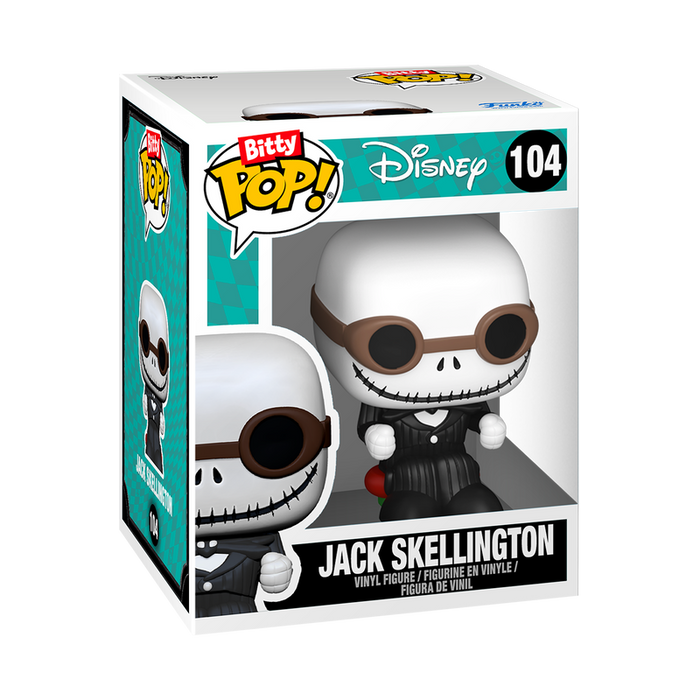 Funko Bitty Pop Ride: Disney Mundo De Jack - Jack Con Snowmobile