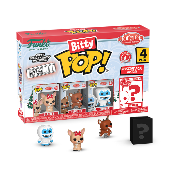 Funko Bitty Pop: Rodolfo El Reno 60 Aniversario - Clarice 4 Pack