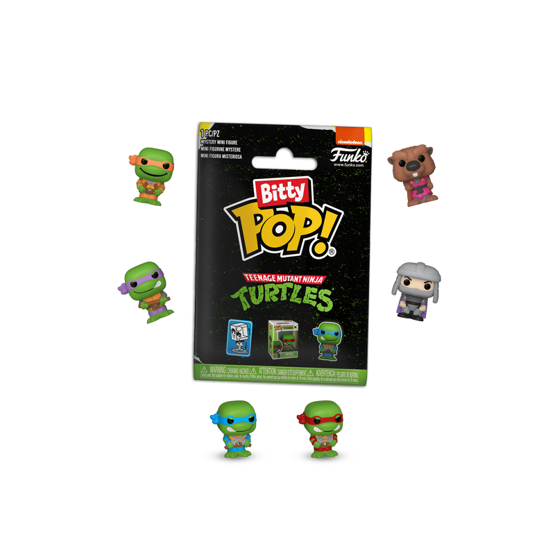 Funko Bitty Pop: TMNT Tortugas Ninja - Minifigura Sorpresa 12 Pack