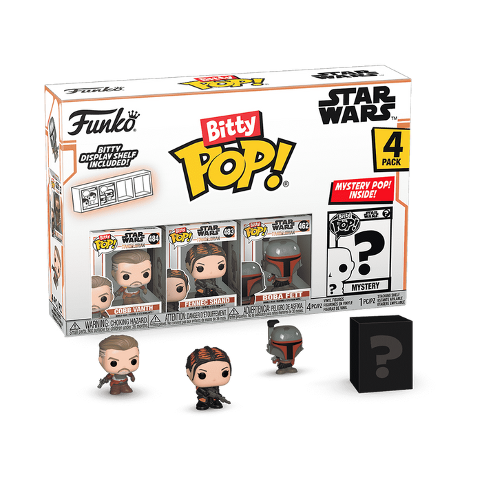 Funko Bitty Pop: The Mandalorian - Cobb Vanth 4 Pack