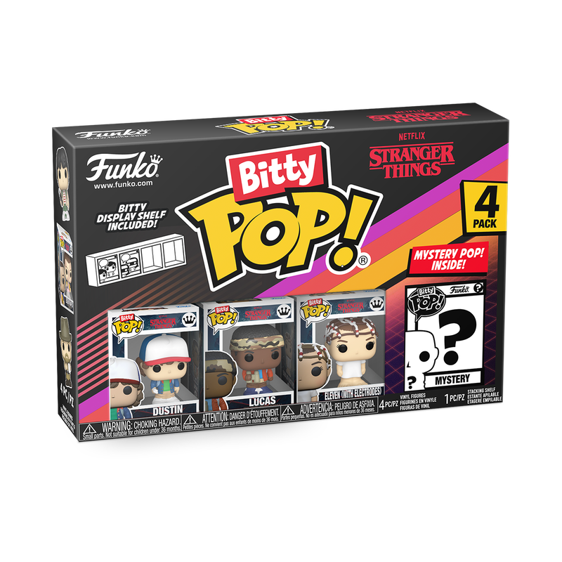 Funko Bitty Pop: Stranger Things - Dustin 4 Pack