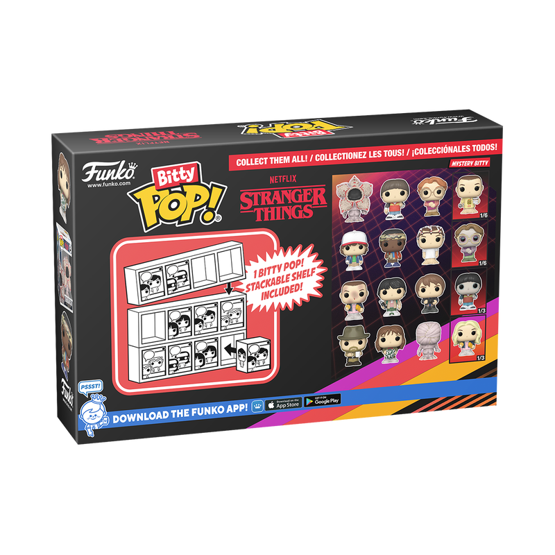 Funko Bitty Pop: Stranger Things - Hopper 4 Pack