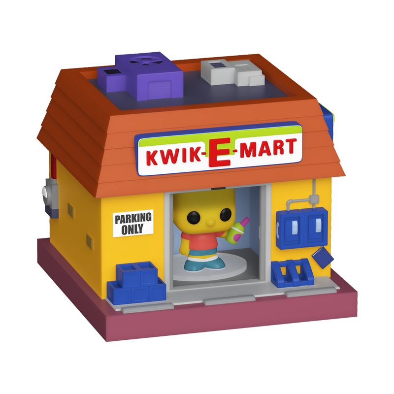 Funko Bitty Pop Town: Los Simpson - Tienda Kwik E Mart