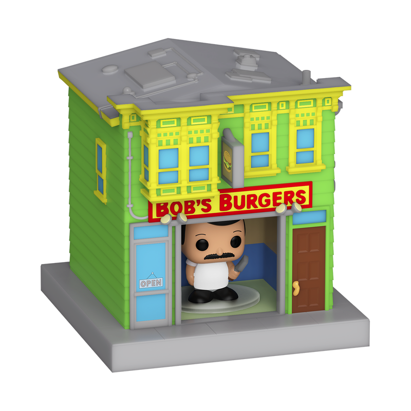 Funko Bitty Pop Town: Bobs Burgers - Restaurante Bobs Burgers