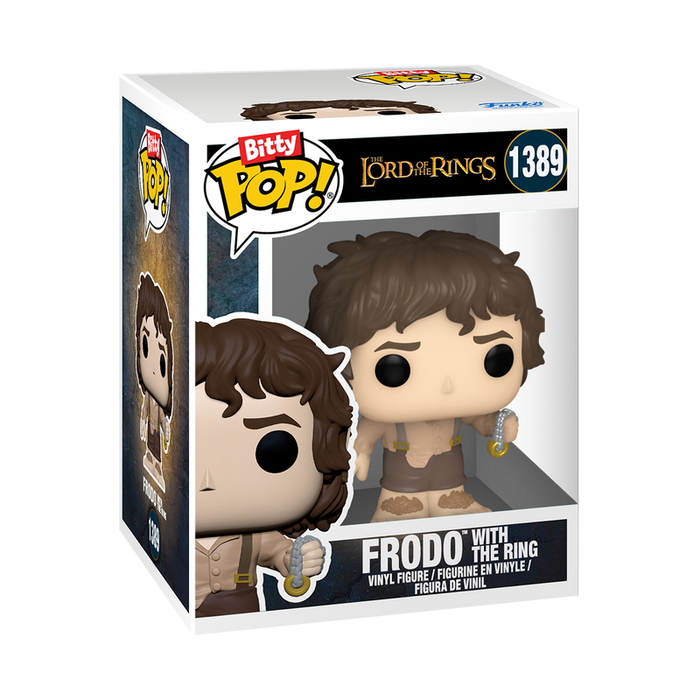 Funko Bitty Pop Town: The Lord Of The Rings - Frodo En La Comarca