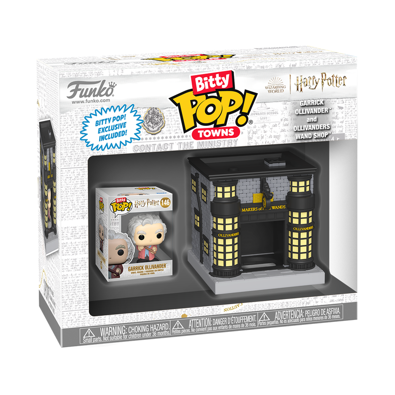 Funko Bitty Pop Town: Harry Potter - Ollivanders Tienda De Varitas