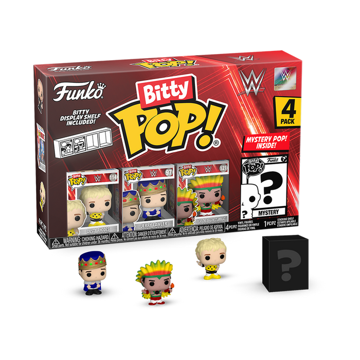 Funko Bitty Pop: WWE - Dusty Rhodes 4 Pack