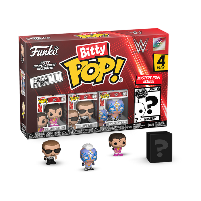 Funko Bitty Pop: WWE - Razor Ramon 4 Pack