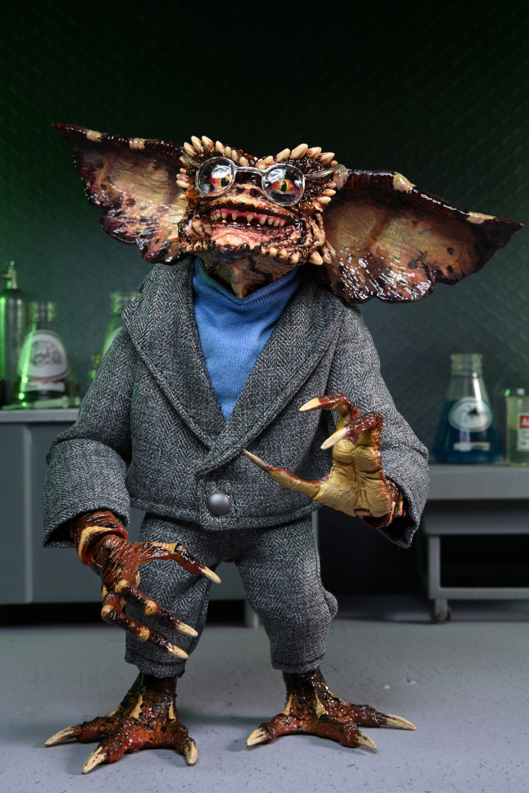 NECA Figura de Accion Ultimate: Gremlins 2 The New Batch - Gremlin Brain 7 Pulgadas