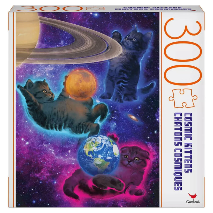 Cardinal: Pop Culture - Cosmic Kitty Rompecabezas 300 Piezas