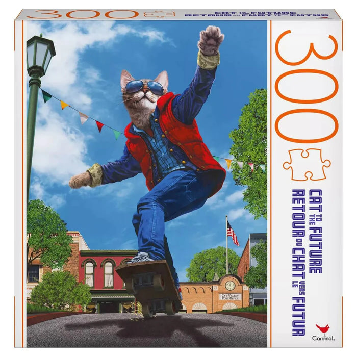 Cardinal: Pop Culture - Cats To The Future Rompecabezas 300 Piezas