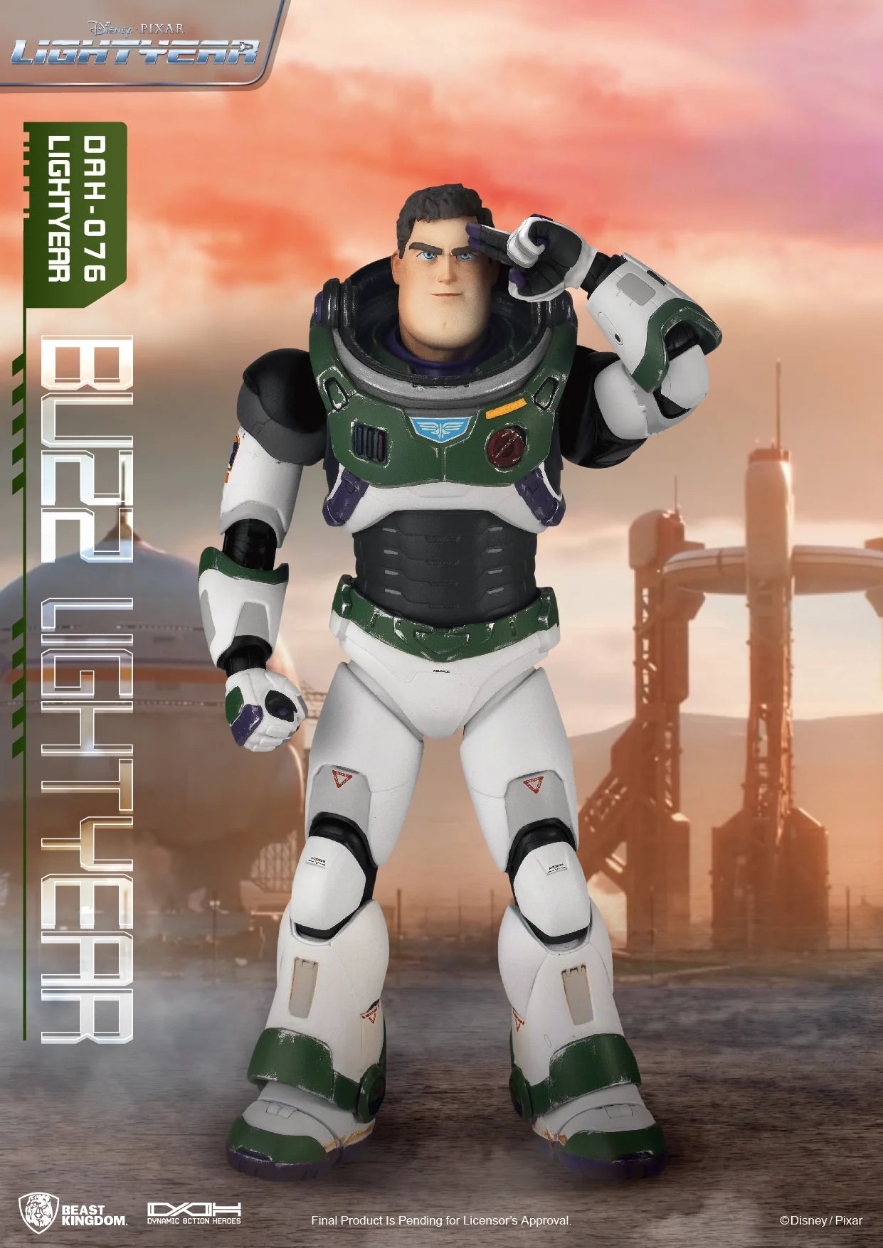 Beast Kingdom Dynamic Action Heroes: Disney Pixar Lightyear - Buzz Lightyear Alpha Suit DAH-076