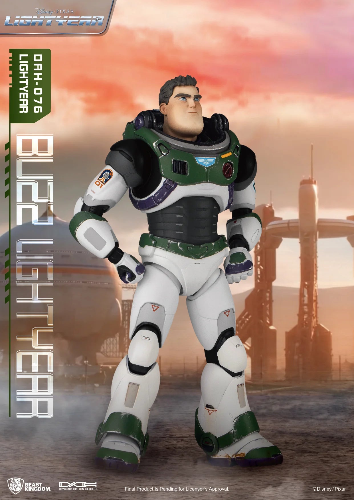 Beast Kingdom Dynamic Action Heroes: Disney Pixar Lightyear - Buzz Lightyear Alpha Suit DAH-076