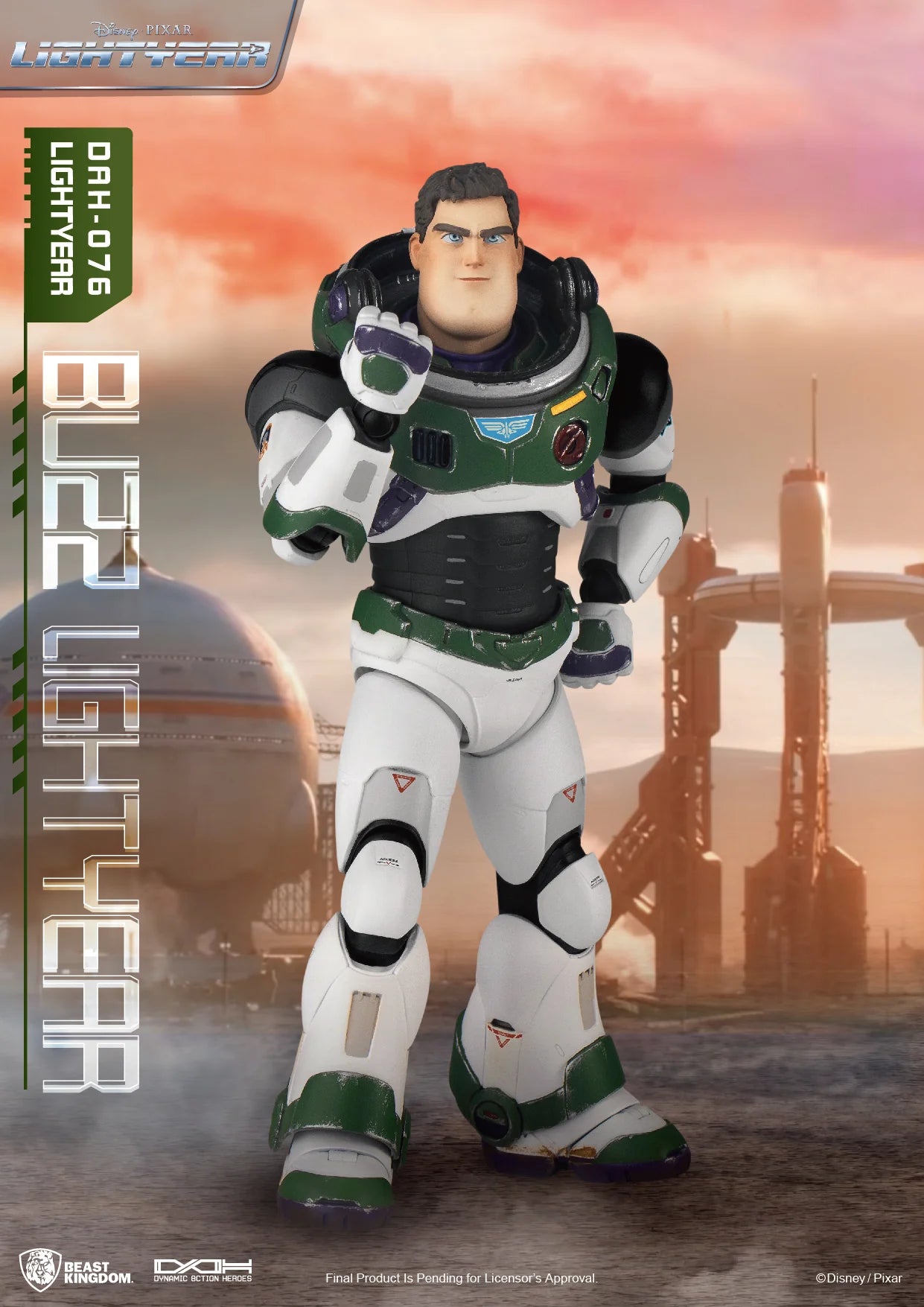 Beast Kingdom Dynamic Action Heroes: Disney Pixar Lightyear - Buzz Lightyear Alpha Suit DAH-076