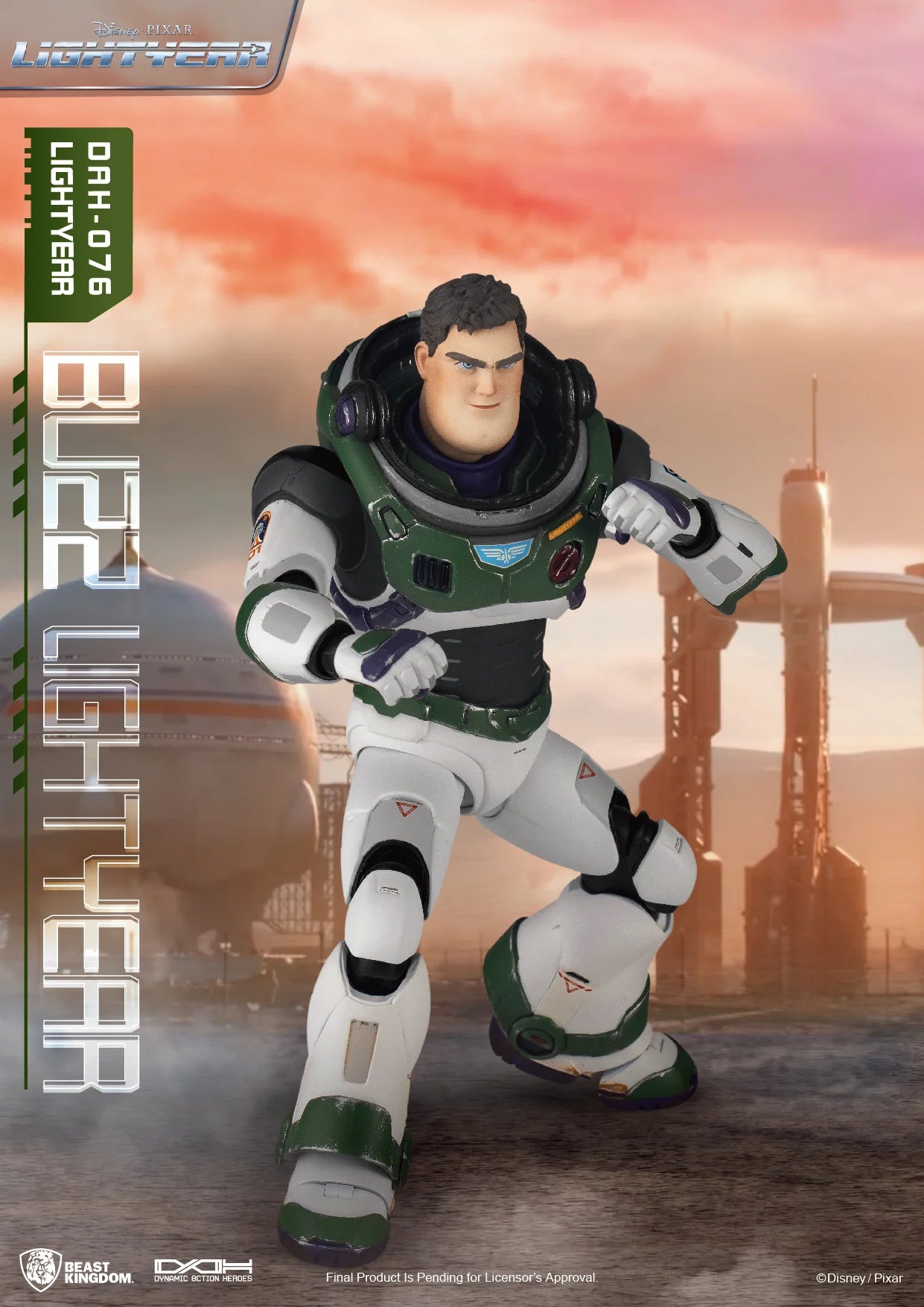 Beast Kingdom Dynamic Action Heroes: Disney Pixar Lightyear - Buzz Lightyear Alpha Suit DAH-076