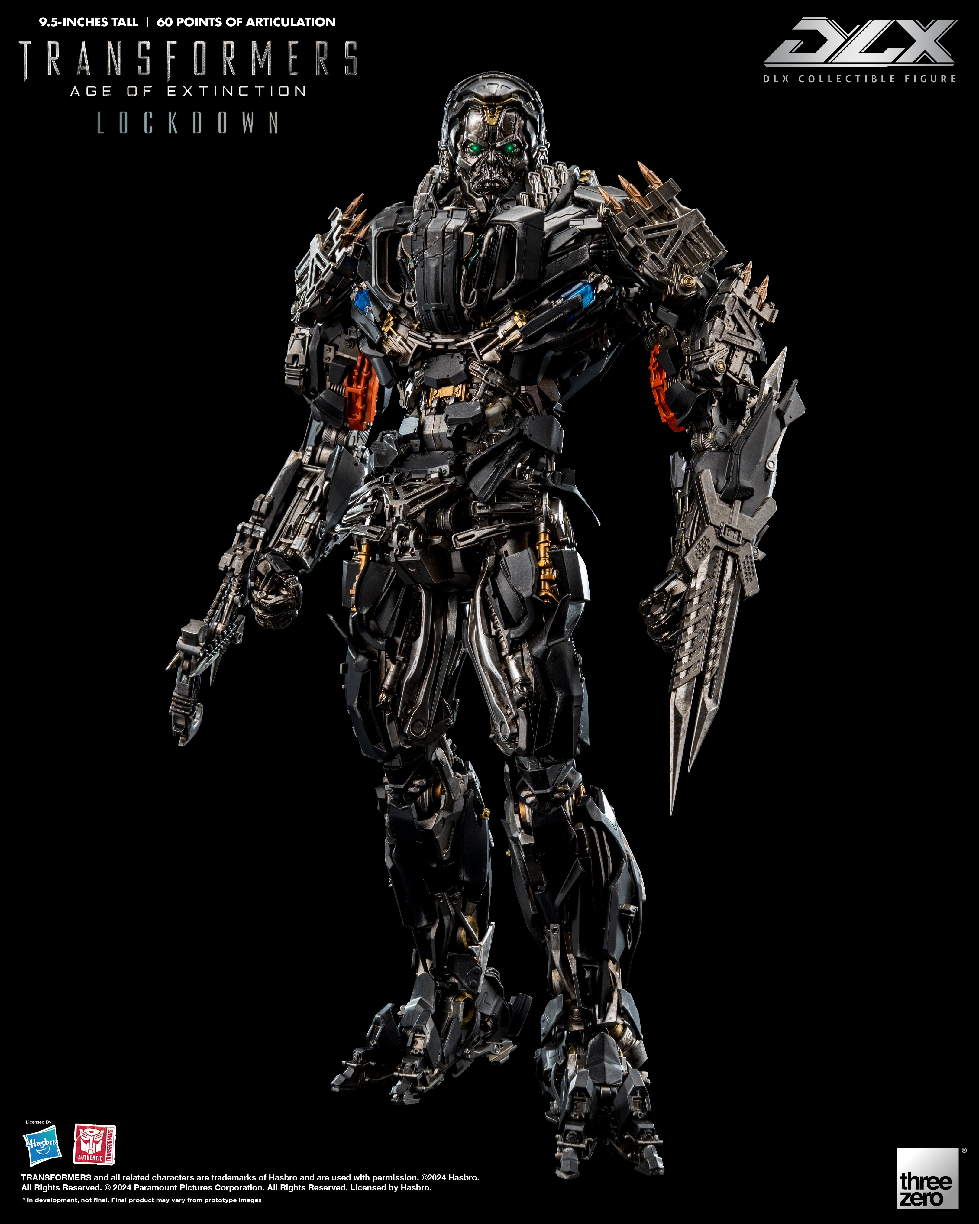 Threezero Dlx Series: Transformers Age Of Extinction - Lockdown