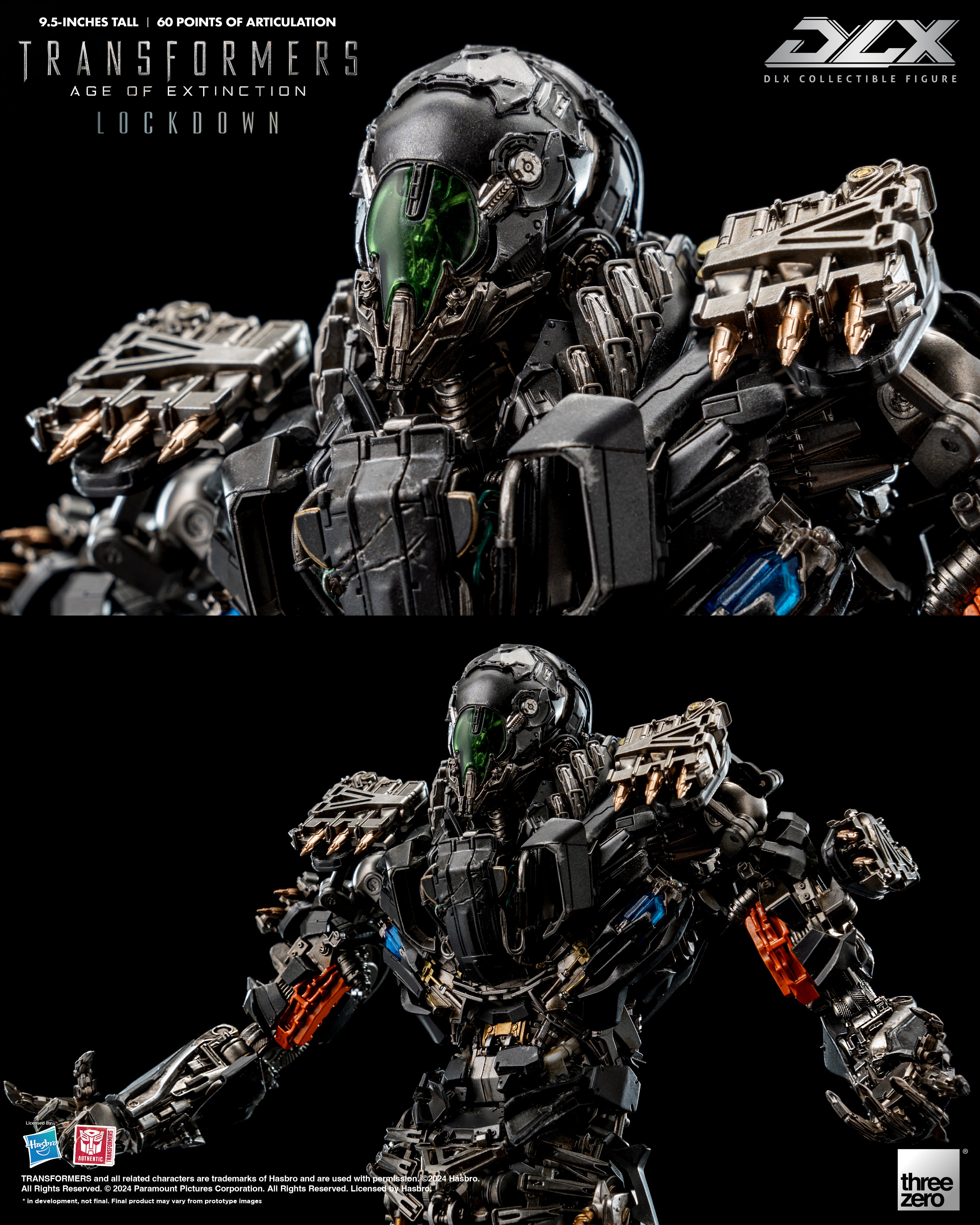 Threezero Dlx Series: Transformers Age Of Extinction - Lockdown