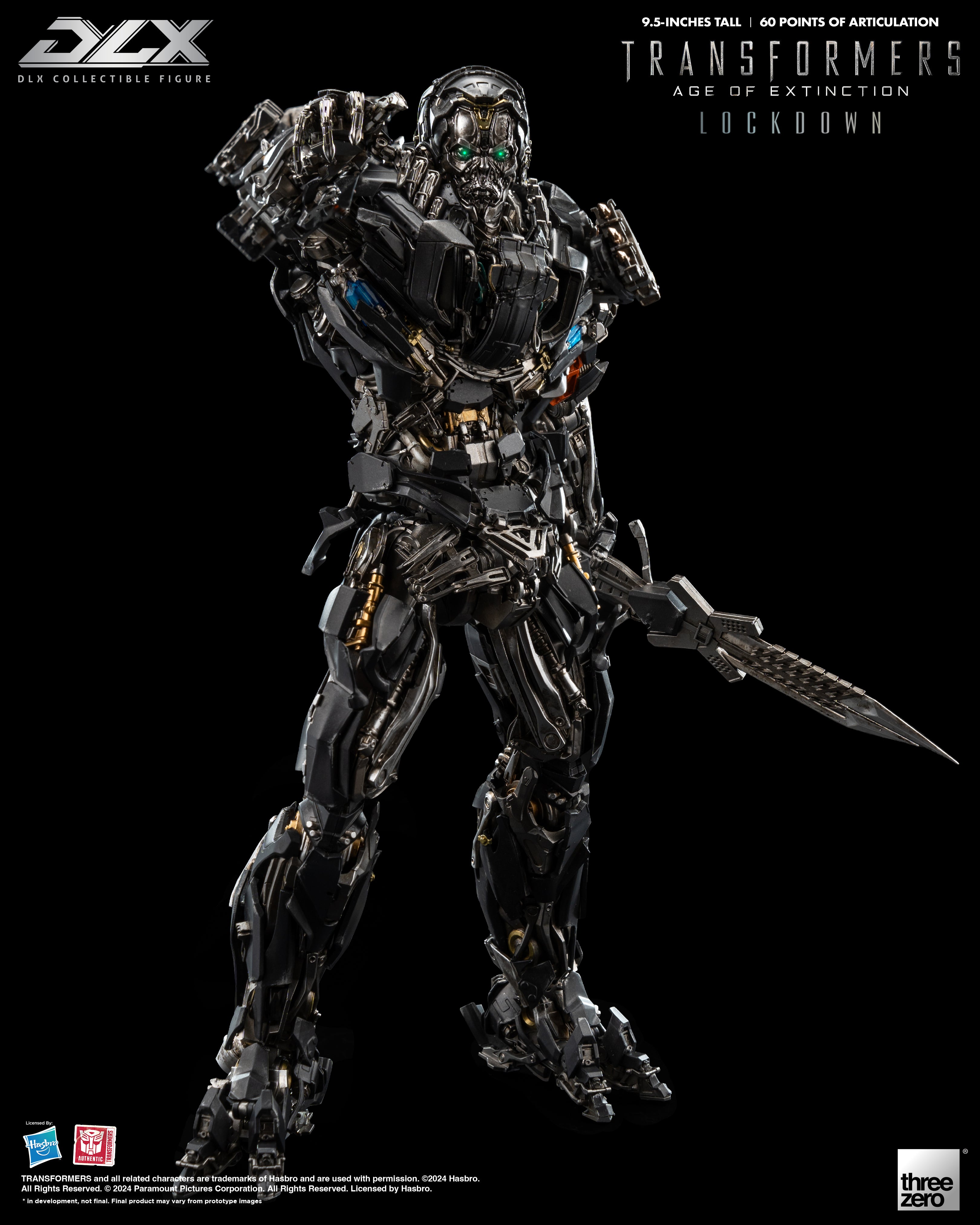 Threezero Dlx Series: Transformers Age Of Extinction - Lockdown