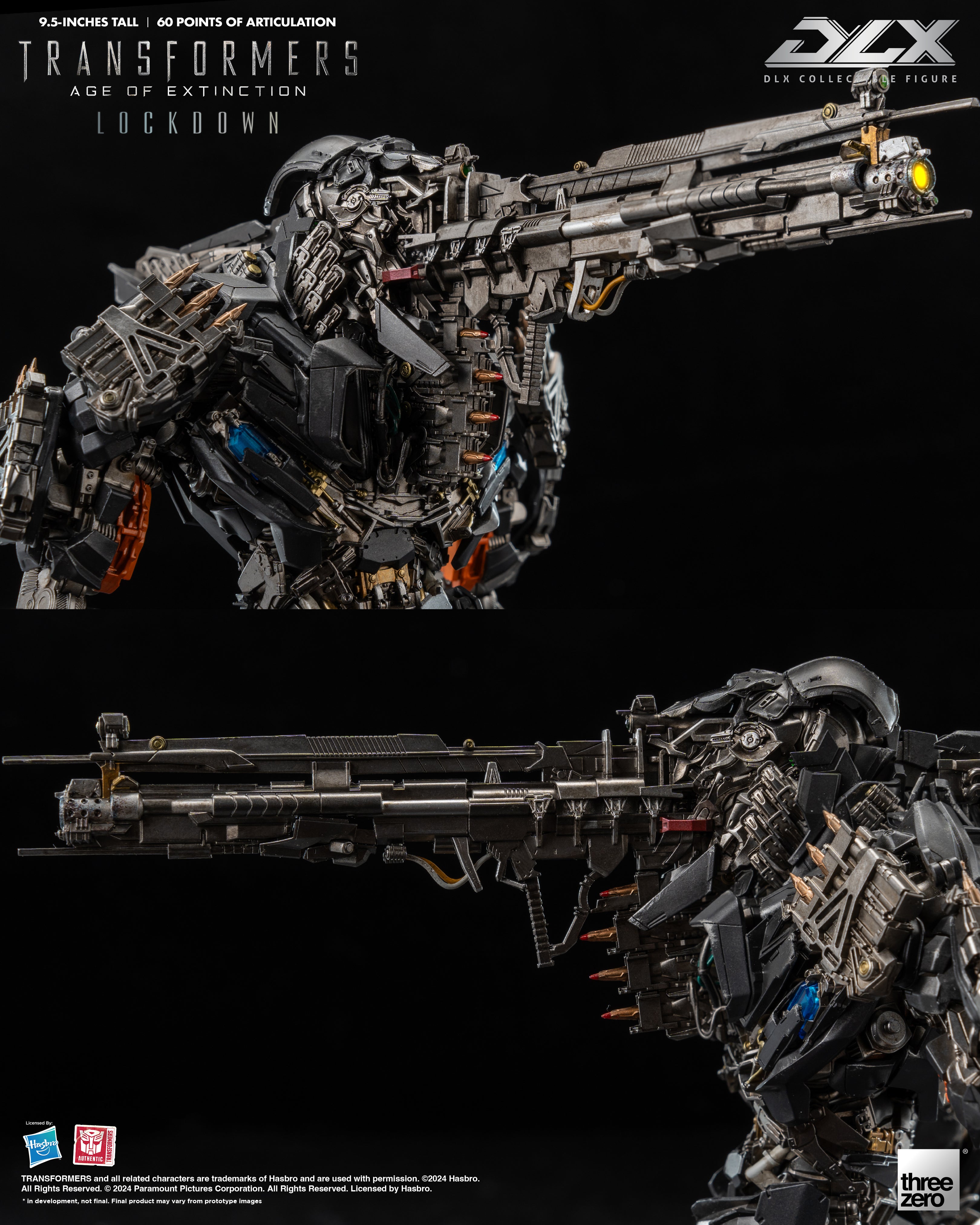 Threezero Dlx Series: Transformers Age Of Extinction - Lockdown