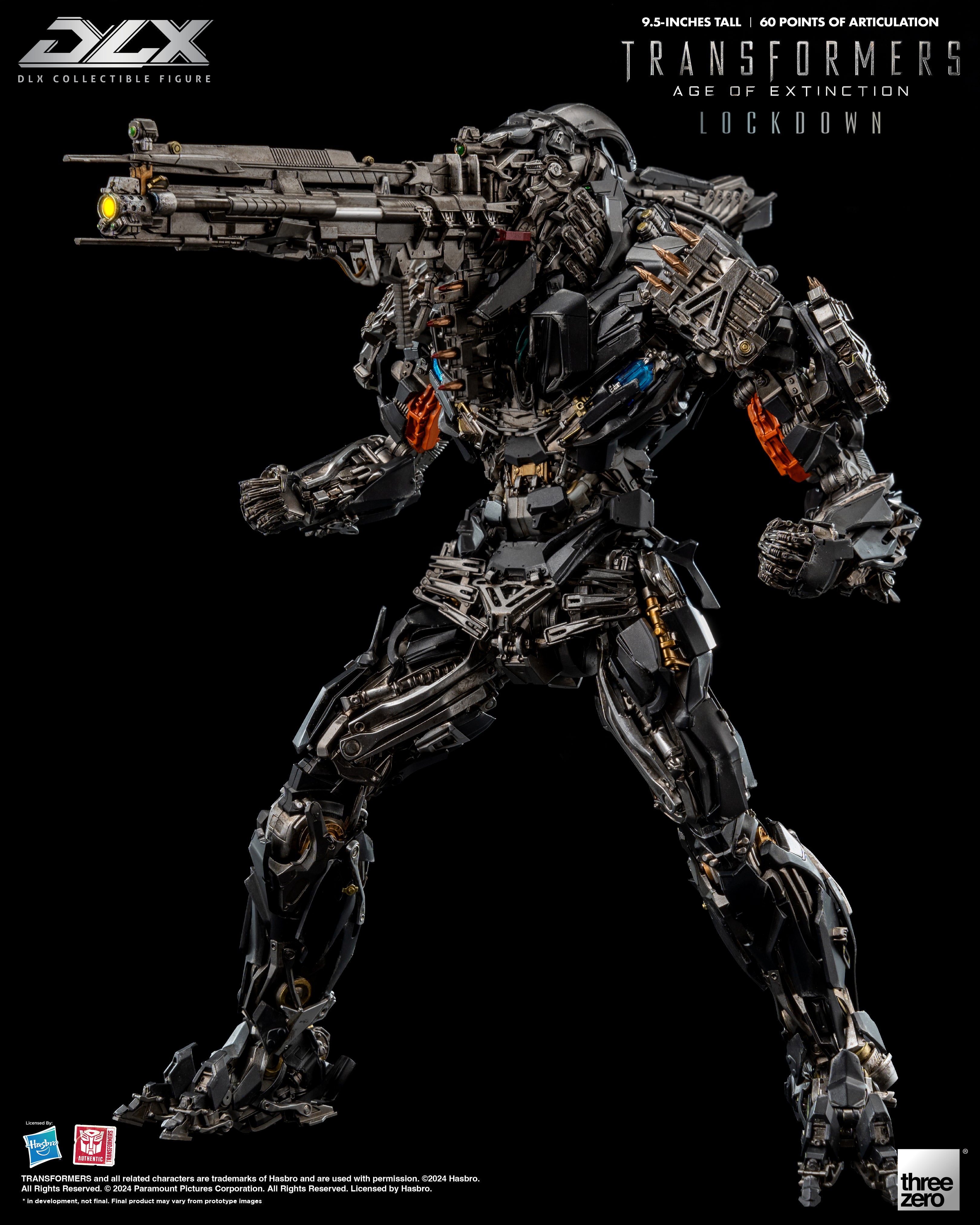 Threezero Dlx Series: Transformers Age Of Extinction - Lockdown