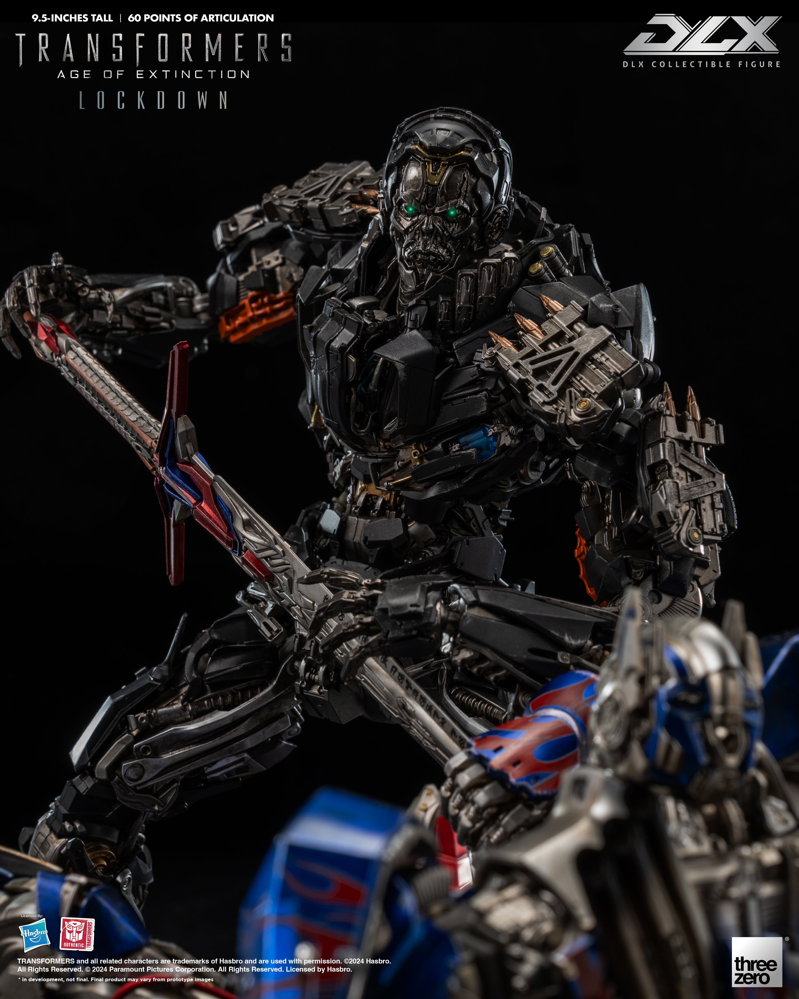 Threezero Dlx Series: Transformers Age Of Extinction - Lockdown