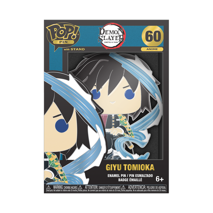 Funko Pop Pin: Demon Slayer - Giyu Tomioka Pin Esmaltado