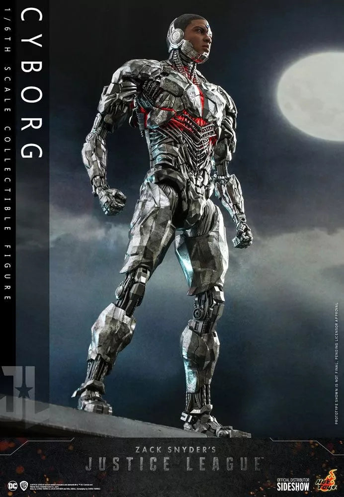 Hot Toys Television Masterpiece series: DC Justice League Zack Snyders - Cyborg Escala 1/6