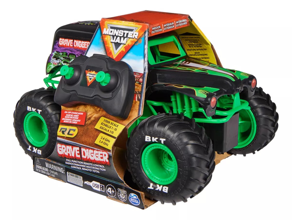 Grave digger monster store truck toy