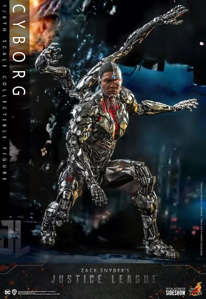 Hot Toys Television Masterpiece series: DC Justice League Zack Snyders - Cyborg Escala 1/6