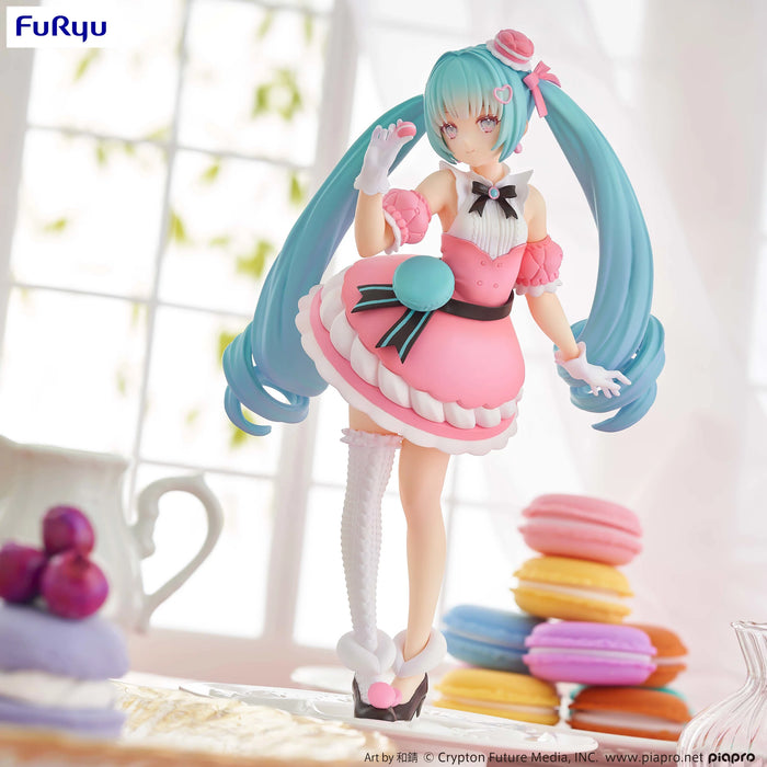 Furyu Figures Exceed Creative Sweetsweets: Vocaloid - Hatsune Miku Series Macaroon