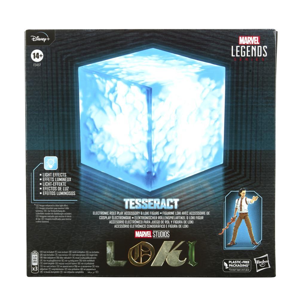 Marvel Legends: Teseracto Replica Premium Con Loki