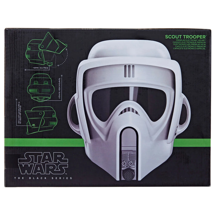 Star Wars The Black Series: Scout Trooper Casco Electronico Premium