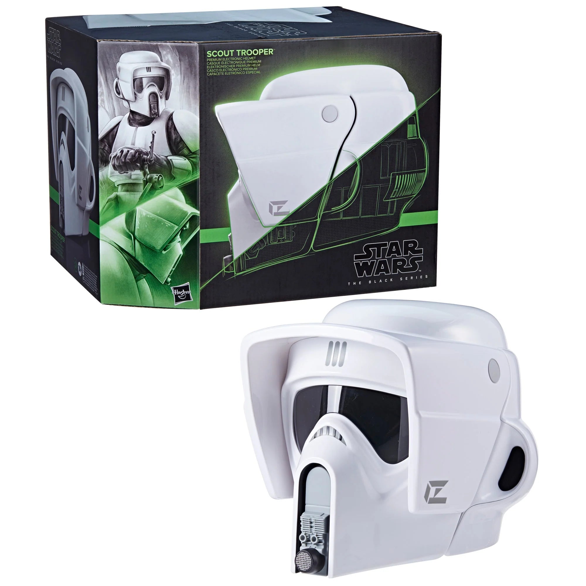 Star Wars The Black Series: Scout Trooper Casco Electronico Premium