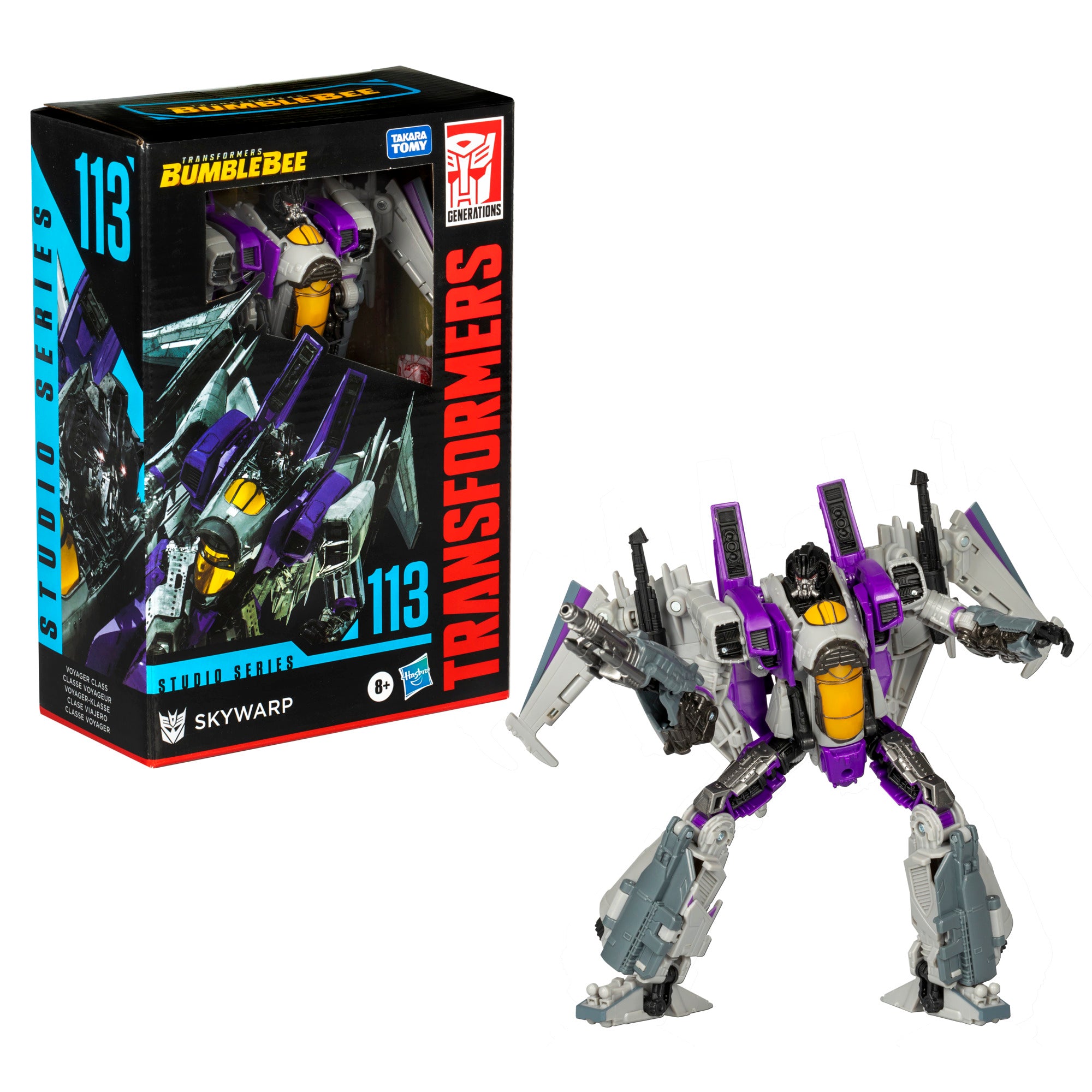 Transformers Studios Series Voyager Class: Bumblebee - Skywarp 110