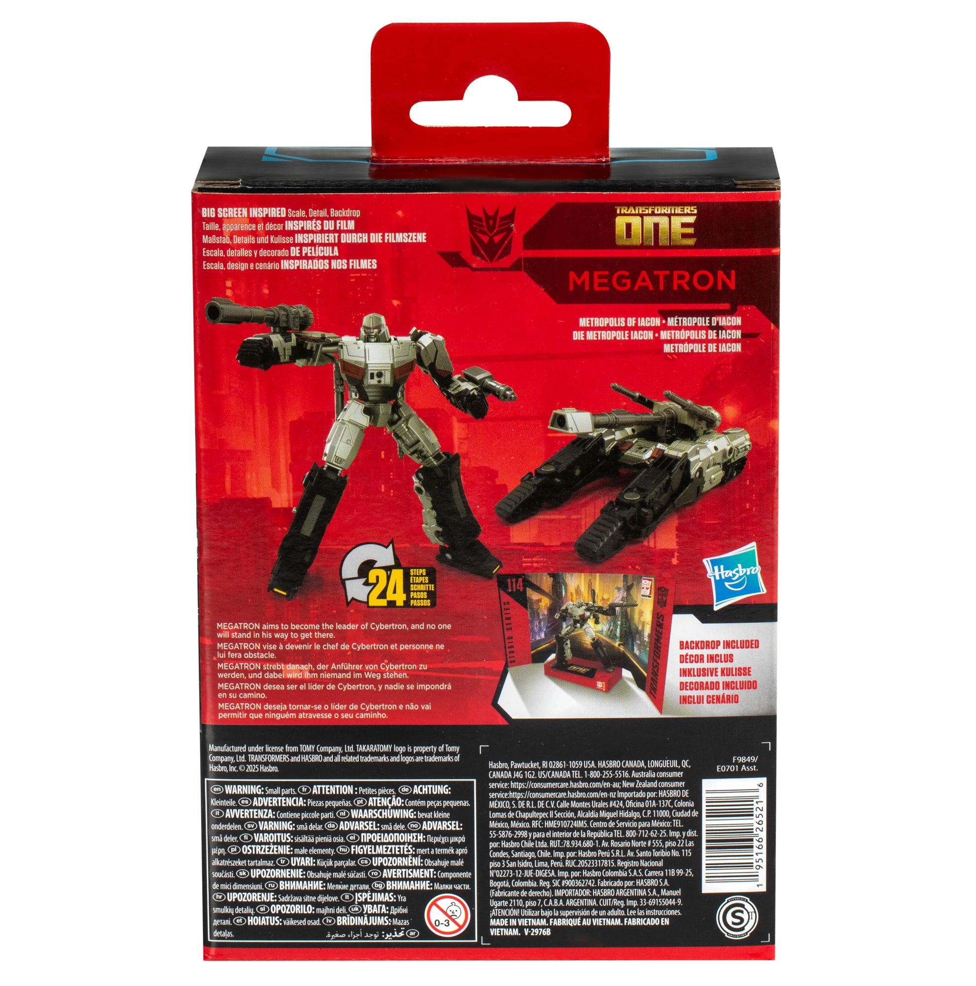 Transformers Studios Series Deluxe Class: Transformers One - Megatron 114